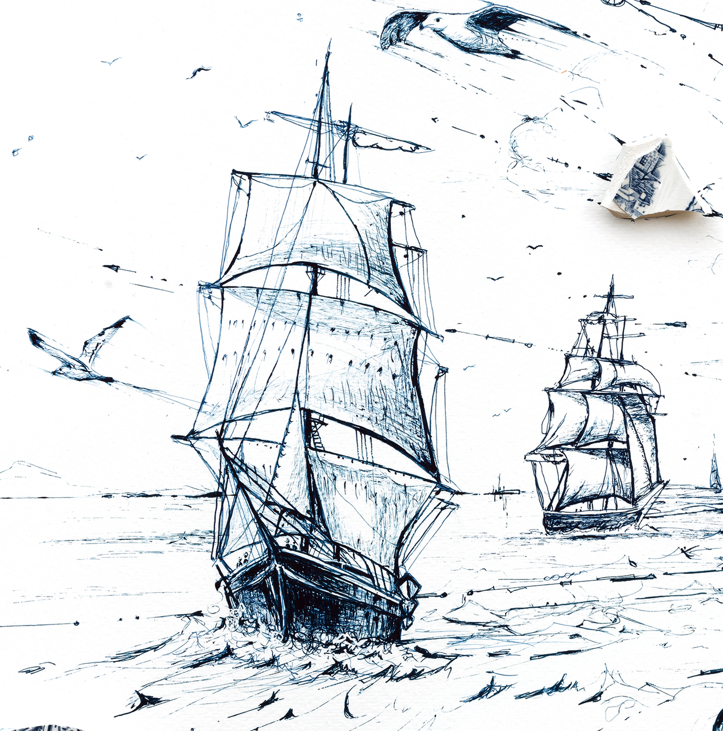 ONLY 1 LEFT: Signed Limited Edition Print of "The Seven Seas: Embarkation"