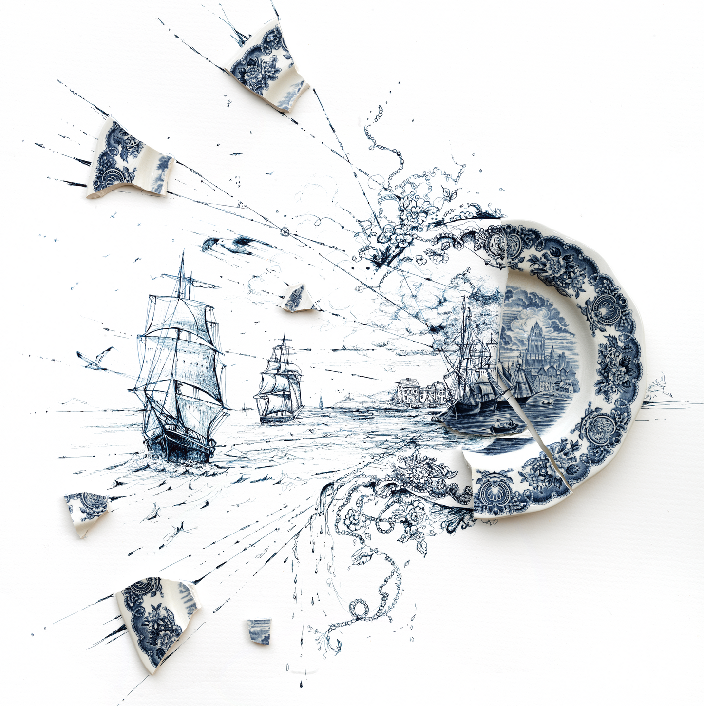 ONLY 1 LEFT: Signed Limited Edition Print of "The Seven Seas: Embarkation"
