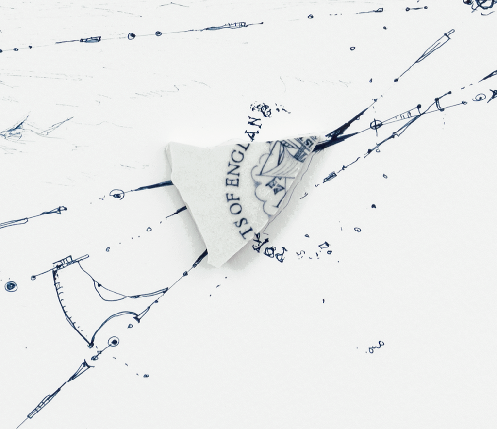 NEW: Signed Limited Edition Print of "Sailing Ships with SS Savannah and Local Seabirds"